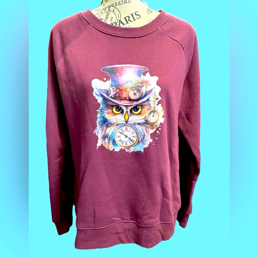 🔥 Steampunk owl sweatshirt 🔥